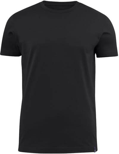 James Harvest T-SHIRT AMERICAN U-NECK 2134017 - Zwart - XXL