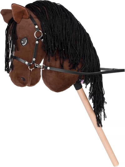 Hobby Paard - Speelgoed Paard - Kinderen Spelen - Lange Styling Mane - 73 cm - Bruin