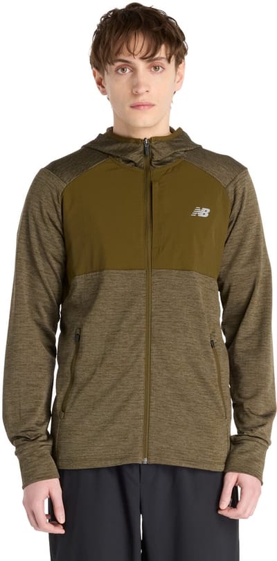 Heat Grid Hooded New balance maat XL Groen