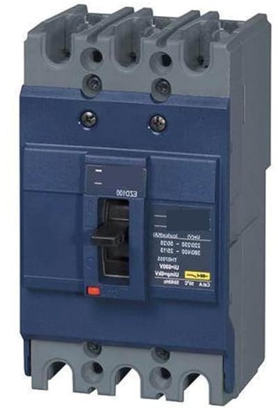 Veiligheidsschakelaar - Stroomonderbreker - Elektrische Beveiliging - Lichtbooguitval - 250A 3P - Grijs