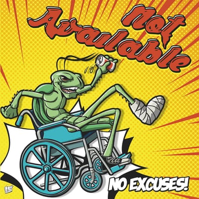 Not Available - No Excuses (LP)