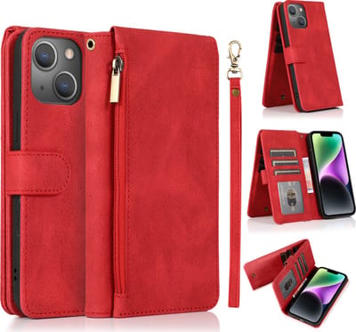 Hoesje geschikt voor iPhone X - Bookcase - Pasjeshouder - Portemonnee - Rits - Kunstleer - Groen