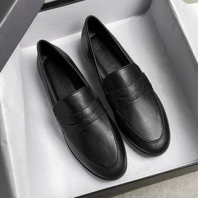 Loafers Flats Schoenen Vrouwen Zacht Leer Retro Mode Design Dames Meisjes Rijden Lopen Nieuw Lente Casual Schoenen Voor Vrouw 38