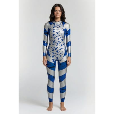 Arena W Carbon Wetsuit Silver Blue Size: XS | One-Pieces Outlet | Dames | Blauw