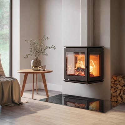 Coloray Vloerplaat Houtkachel - Vloerplaat Openhaard - 120 cm x 60 cm - Houtkachel Accessoires - Zwart Vloerplaat Kachel - Vloerplaat Voor Kachel - Plaat voor Onder Houtkachel - Open Haard Accessoires - Plaat Kachel