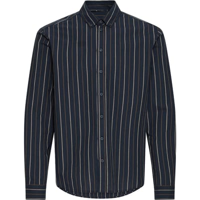 Blend - BHADAS SHIRT OXFORD STRIPE - Heren - Lange mouwen shirts