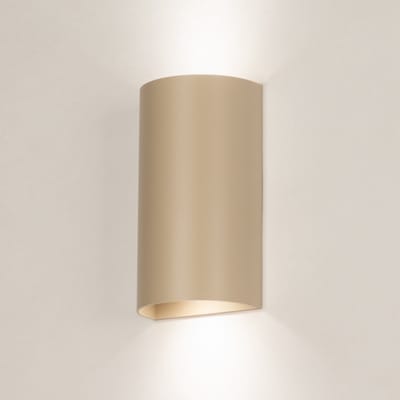 Lumidora Wandlamp 75711 - Voor binnen - ATHENA - 2 Lichts - GU10 - Beige - Zand - Metaal
