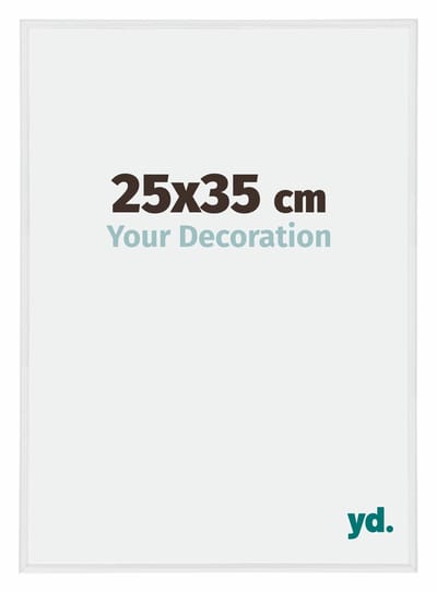 Your Decoration - Puzzellijst 25x35 cm - Wit Hoogglans - Puzzellijst 500-1000 stukjes - Kunststof Fotolijst - Annecy