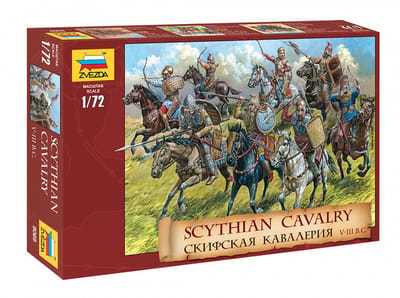 Zvezda Modelbouwpakket Militaire voertuigen - 8069 Scythian Cavalry Plastic - 1:72 - Modelbouw