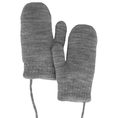 Baby Handschoenen - Gebreid - One Size - Licht Grijs