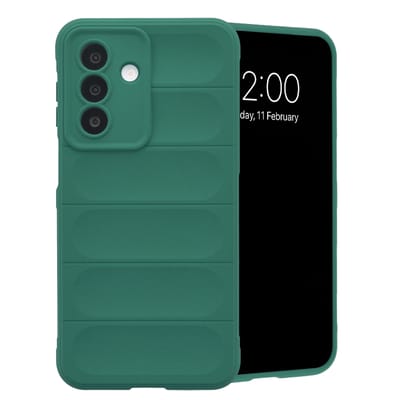 imoshion Hoesje - Geschikt voor Samsung Galaxy A27 (5G) - EasyGrip Backcover - Donkergroen