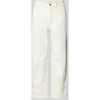 straight fit broek in verkorte pasvorm model 'Melly'