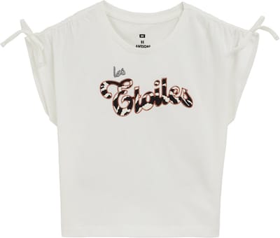 WE Fashion Meisjes T-shirt met embroidery