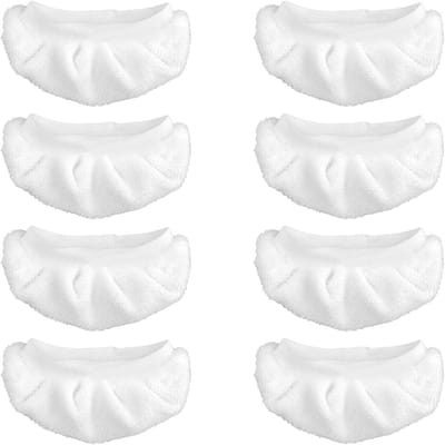 Microvezeldoeken - Stoomreiniger Doeken - Stoomreinigen - Ultrafijn Vezelmateriaal - 8 stuks - Wit