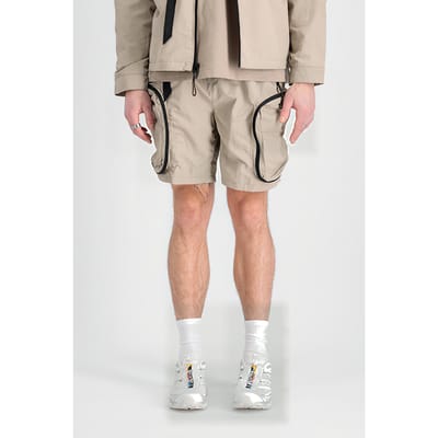 Alpha Industries Utility Short Uv Vintage Sand Size: S | Shorts Outlet | Heren | Beige
