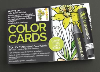 Chameleon Color Cards - Manga motieven voor alcoholstiften - 16 kaarten