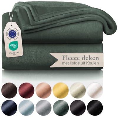 Dailygoody - Fleece deken - Zachte microvezeldeken - voor thuis en