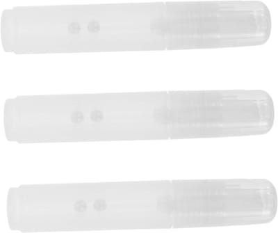 Lege Navulbare Markers - Verfpen Tubes - Creatief Tekenen - Transparant Inktniveau - 3 Stuks - Wit