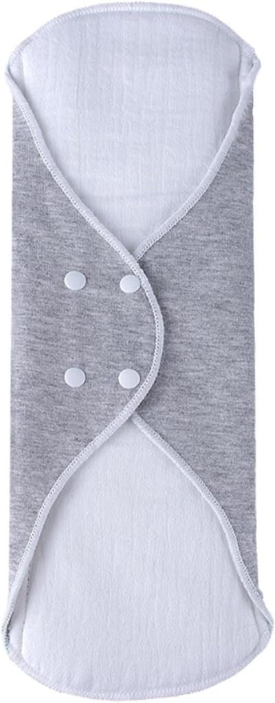 Menstruatiekussen - Maandverband - Hygiënisch Werken - Huidvriendelijk Ontwerp - L: 22 x 28 cm - Grijs Roze Geel Donkerroze Groen