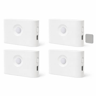 Oneproduct Trapverlichting LED Bewegingssensor - Draadloze Trapverlichting - Oplaadbare Wandlamp - Set van 4