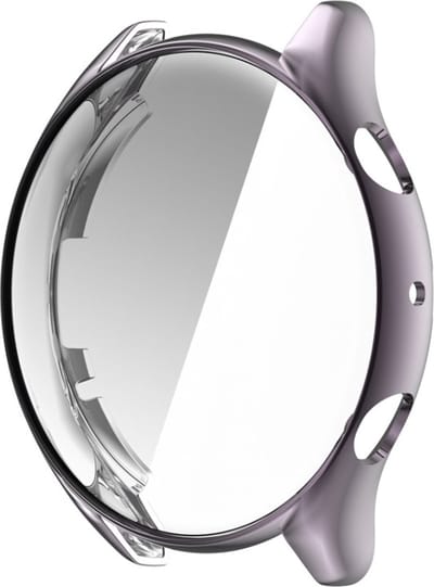 Screenprotector watch case - hoesje - geschikt voor Amazfit GTR 3 en GTR 3 Pro - grijs