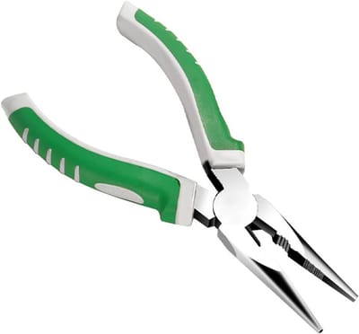 200 mm Punt- en Platneus Tang, Comfortabele Soft Grip, Geschikt voor Elektronica en Mechanica, Hoogwaardige Gereedschappen voor Professionals