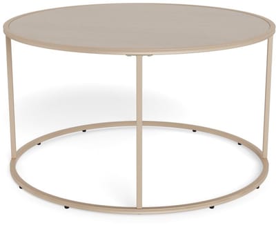 Salontafel Vayen Grijs Ø80cm - Giga Living