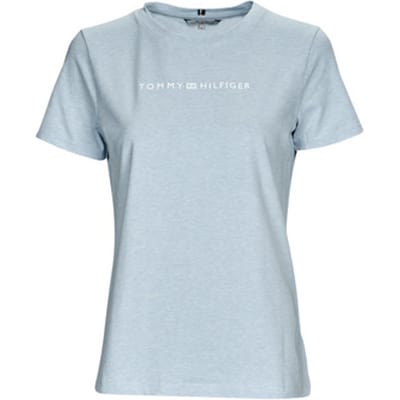 Tommy Hilfiger  T-shirt Korte Mouw REG FROSTED CORP LOGO C-NK SS