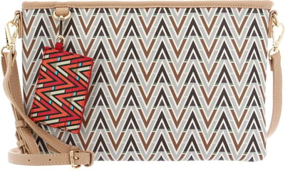 VALENTINO Schoudertas Tonic Pochette Beige / Multicolor Veelkleurig