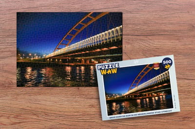 Puzzel Water - Utrecht - Brug - Legpuzzel - Puzzel 500 stukjes