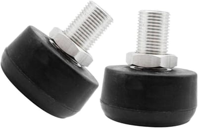 Skate Remmen - Rolschaats Stoppers - Snelheid Regelen - Hoge Elastisch Rubber - 5x4.5x4.5 cm - Zwart