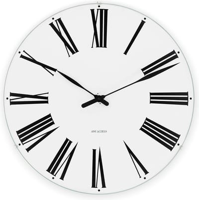 Arne Jacobsen - Roman Wall Clock 43642 - Klok - Wandklok - Ø 29 cm