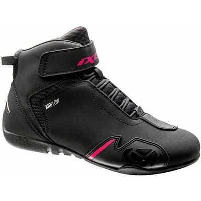 Ixon Gambler Lady Zwart Fuchsia Motorschoenen - Laars