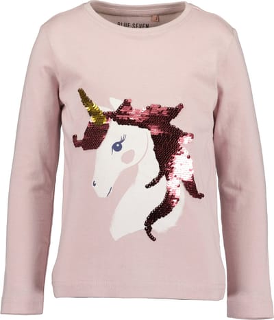 Blue Seven - Meisjes Shirt - Faded Roze - Maat 92