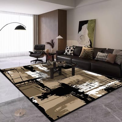 Modern Abstract Tapijt Groot Woonkamer Licht Luxe Bank Antislip Kleed Wasbaar Balkon Decoratie Kleed Kinderkamer Mat 160*200cm
