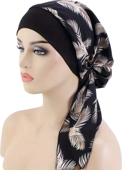 Bovista Hoofddoek - Hijab - Dames - Abaya - Sjaal - Islamitische Kleding - Moslim Kleding - Alhamdulillah - Zwart