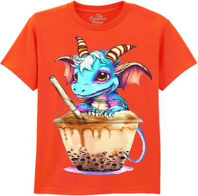 KIDS Draak Boba Tea Dragon The Coloured House KIDS T-shirt L