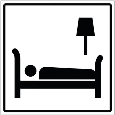 Hotel sticker | 10 x 10 cm