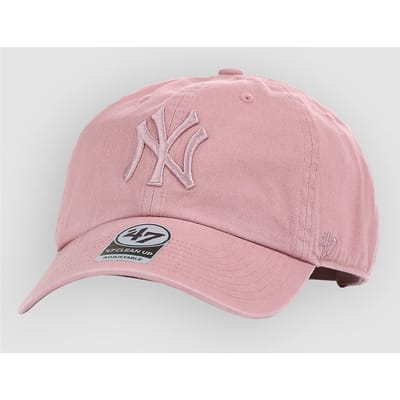 47Brand MLB NY Yankees '47 Clean Up Cap roze