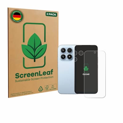 2 Stuks Screenprotector voor Xiaomi 17 (Voor+Camera) - Hoogwaardige Beschermfolie transparant