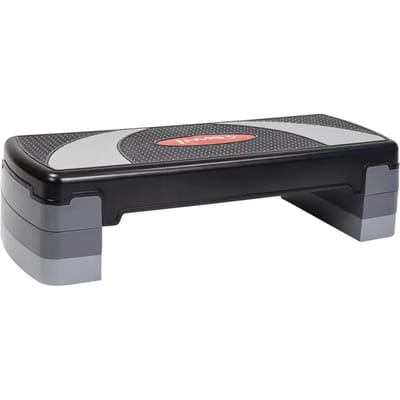 HMS AS004 - Fitness Step - 3-niveau - Antislip - Verstelbaar