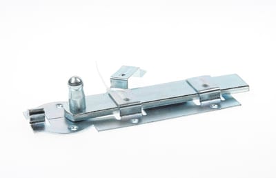 GB Rolschuif vlak elektrolytisch verzinkt 200 x 80mm 74476