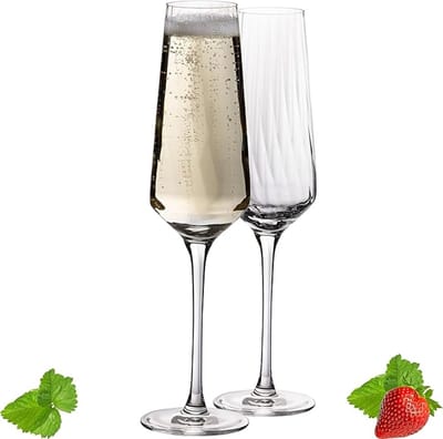 Lexium Cava Glazen - Prosecco Glazen - Cava Glas - Cavaglazen - Champagneglazen - Must Have Voor De Feestdagen