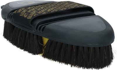 Excellent Horse Flexi Brush Sponge Black - Paardenborstel - Paarden Spullen - Manenborstel Paard - Massageborstel - Dierenborstel
