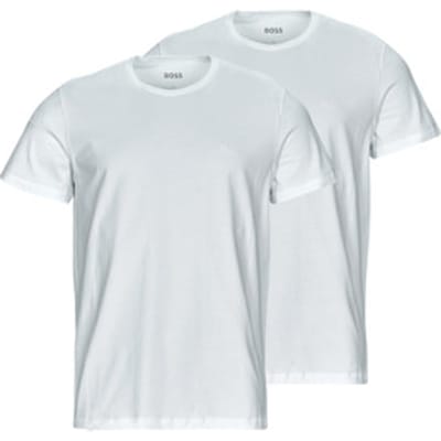 HUGO BOSS Comfort T-shirts relaxed fit (2-pack) - heren T-shirts O-hals - wit
