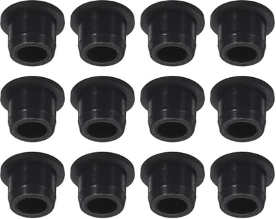 Dailygoods- Knopplug 12 Stuks - Waterdichte Rubber Knopplug - Siliconen Plug - Temperatuurbestendig tot 250 °C - Eenvoudig te Installeren - Duurzaam - Stopplug
