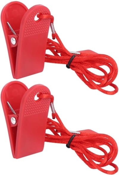 Loopband Veiligheidsschakelaar - Veiligheidsslot Magneet - Fitness Veiligheid - Automatische Beveiliging - Zwart