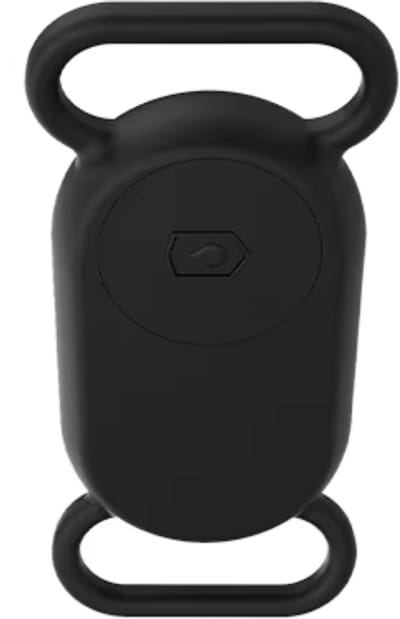 Siliconen hoesje geschikt voor Samsung Galaxy SmartTag 2 - Siliconen - Zwart - Trackerhouder - Tag hoesje - CHPN