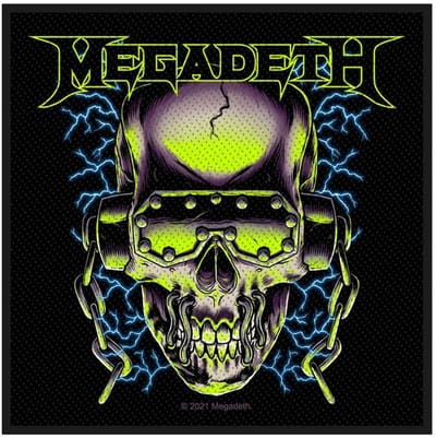 Megadeth Vic Rattlehead Unisex Patch - meerkleurig - Standard