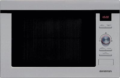Inbouw Magnetron met Grillfunctie 25 Liter RVS Digitale Bediening
